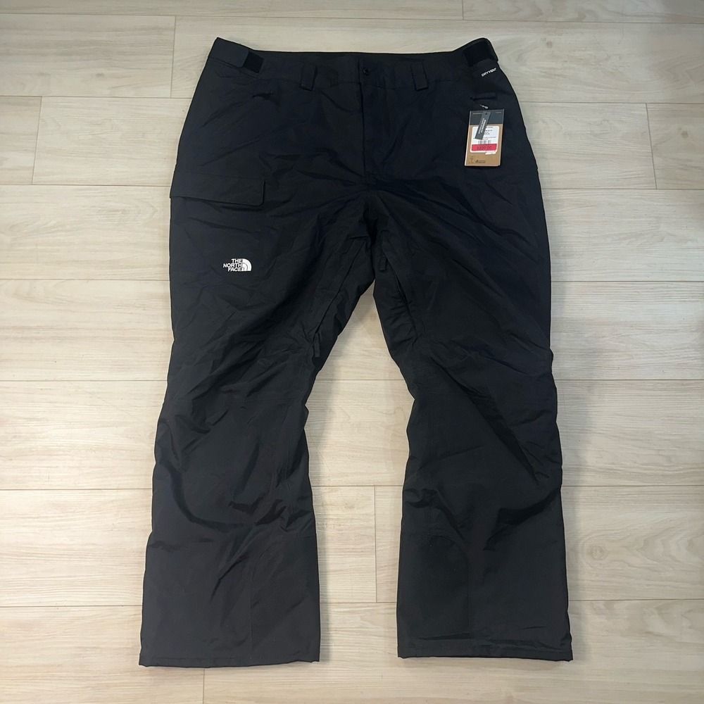 NWT The North Face Womens Plus Size 3X Freedom Insulated Pants Black Ski Snow‎